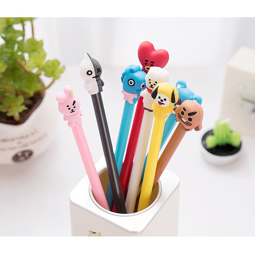 

Pena Karakter Pulpen Warna Army 0.5 Mm Balpoin