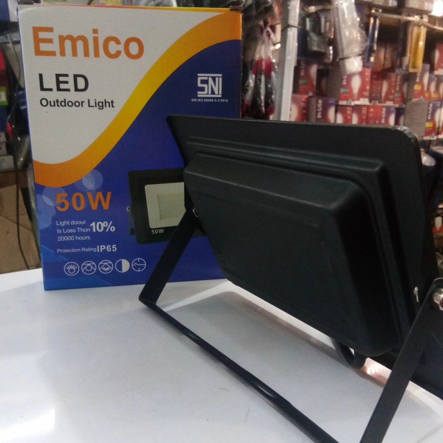 Lampu Sorot Tembak LED 50W 50Watt 50 Watt ALITECO PROBEST PUTIH