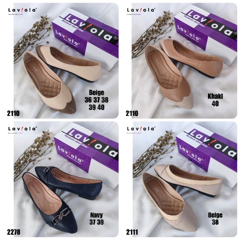 Laviola Sepatu flat wanita branded Original I Flat shoes