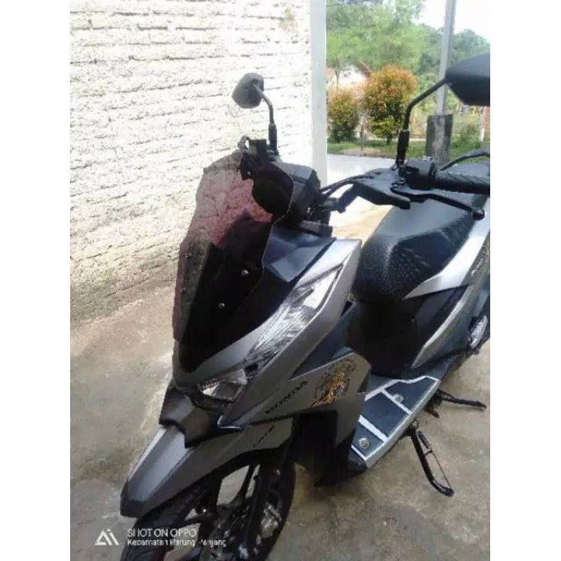 panel visor beat/fullset dudukan windshield beat street led 2020/2021