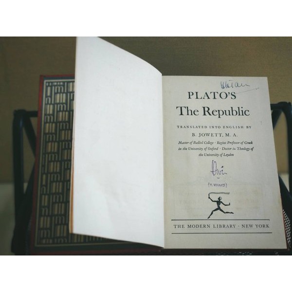 Promo basar  Platos the Republic the Modern Library of the worlds best books  New york