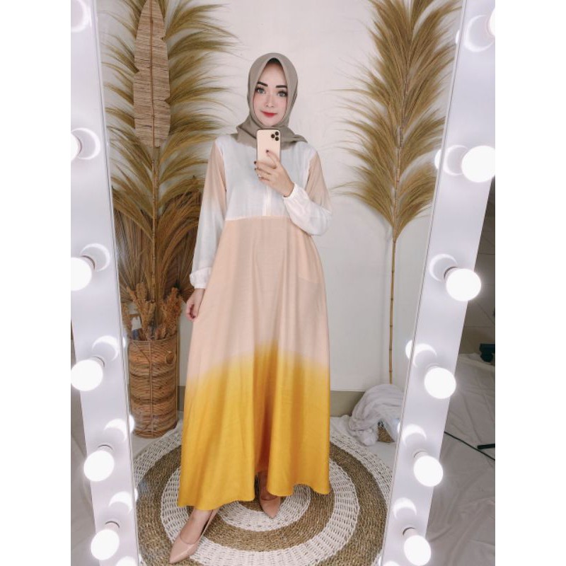 Gamis tiga gradasi, gamis gradasi