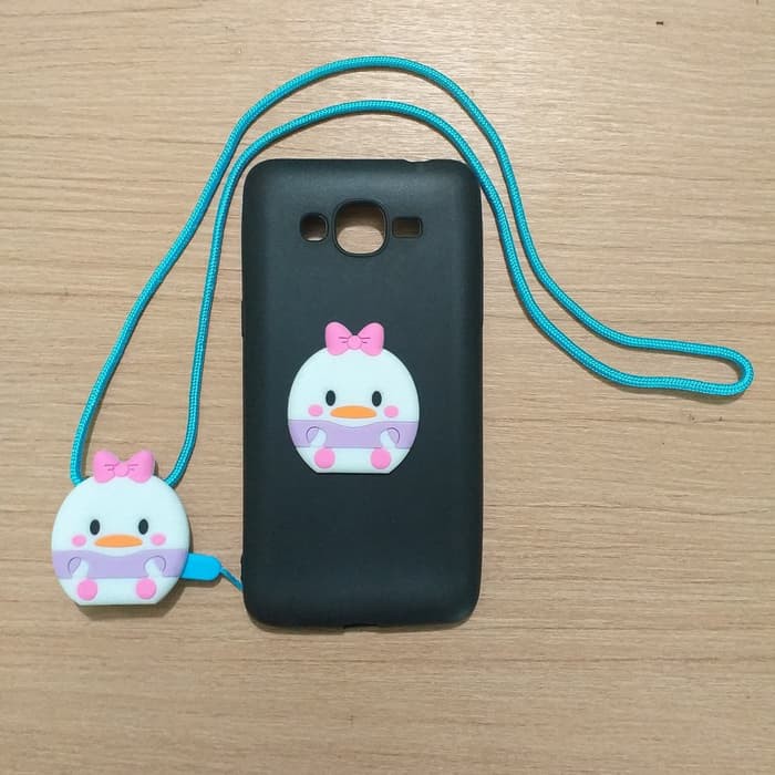 Case Samsung J2 Prime Case - Tali HP 3D Karakter Gambar Cartoon 3D