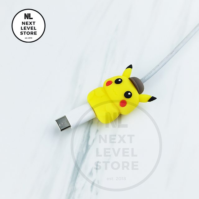 Pikachu Pokemon 2D Series Cable Bite Pelindung Kabel Protection