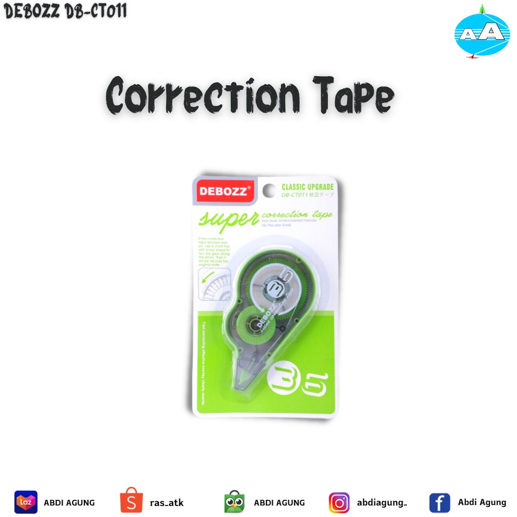 

Correction Tape Debozz DB-CT011