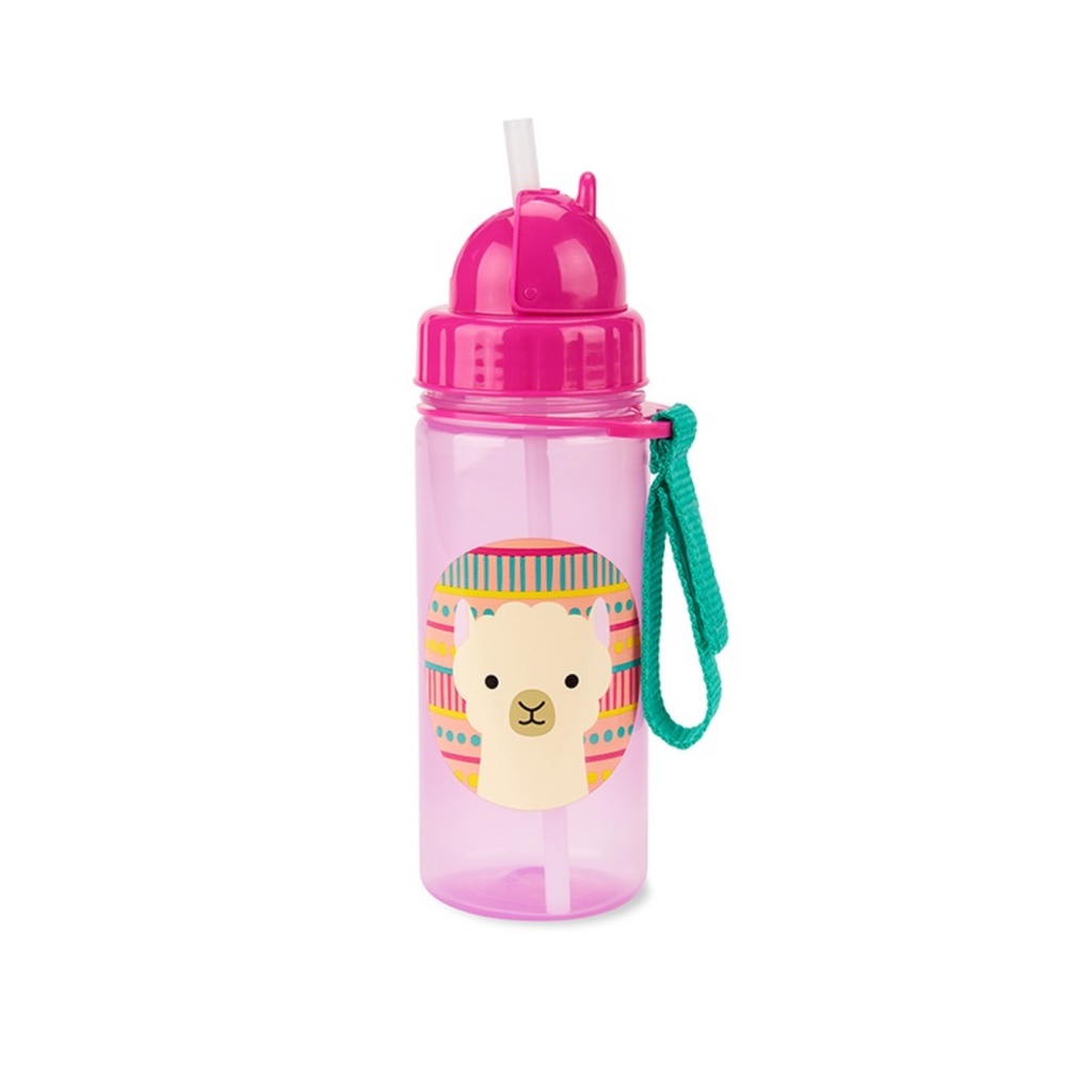 [PROMO] Skip Hop Zoo Straw Bottle Llama Botol Minum 350ml