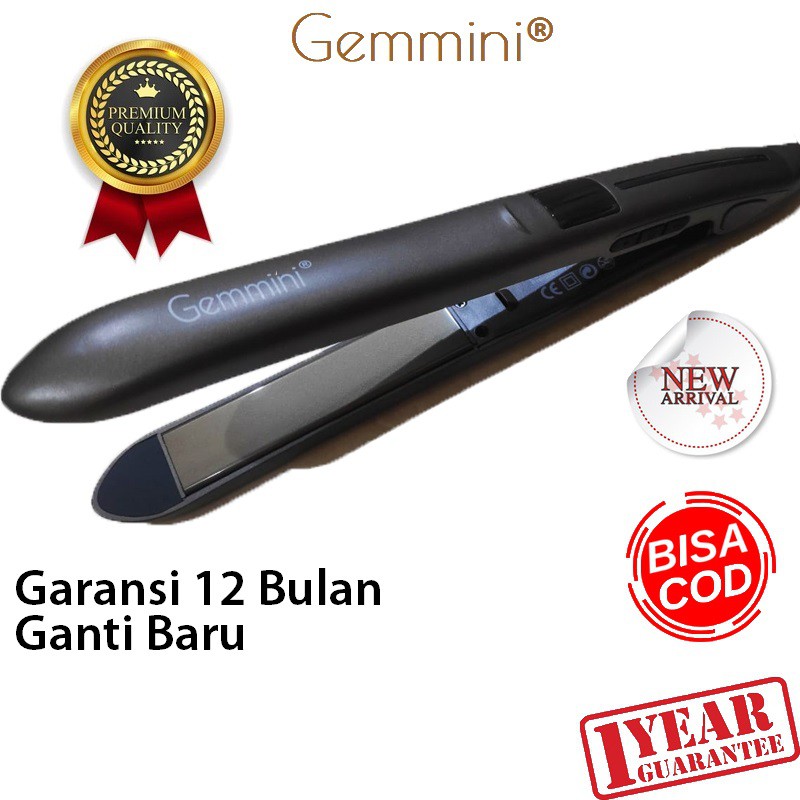 Catok 2in1 High End Gemmini GM26 Digital Catokan Pelurus Pengeriting Rambut Kualitas elite 2 in 1