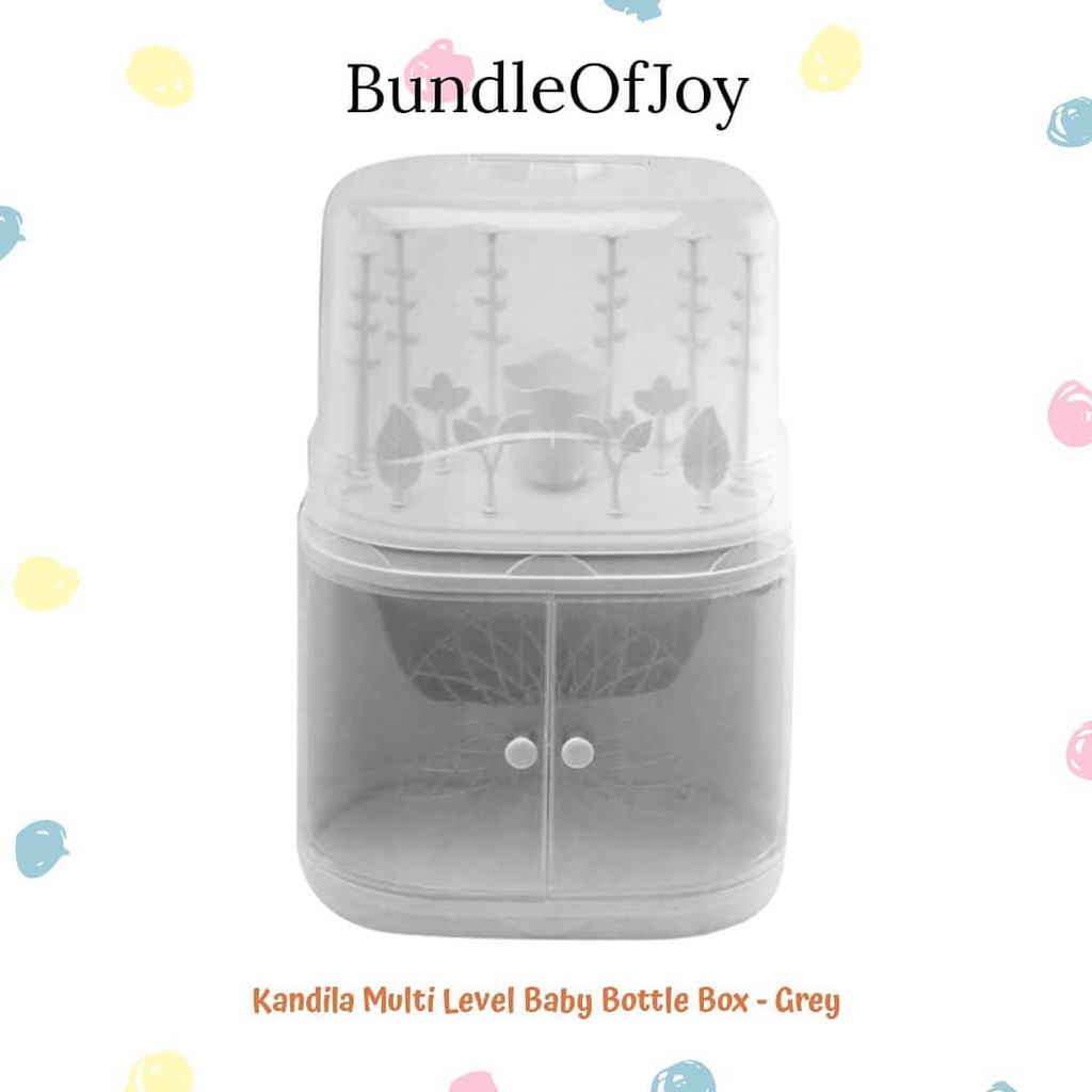 KANDILA Rak Botol dan Susu Bayi Bottle  Drying Rack and Container