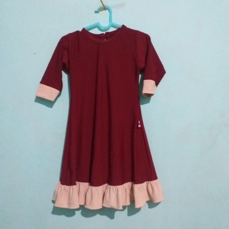 Preloved PL Gamis anak Zhavira gamis bayi