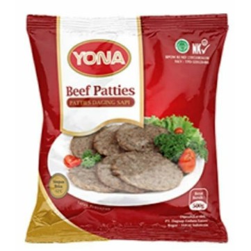 

Yona Beef Patties 500Gr isi 10bj