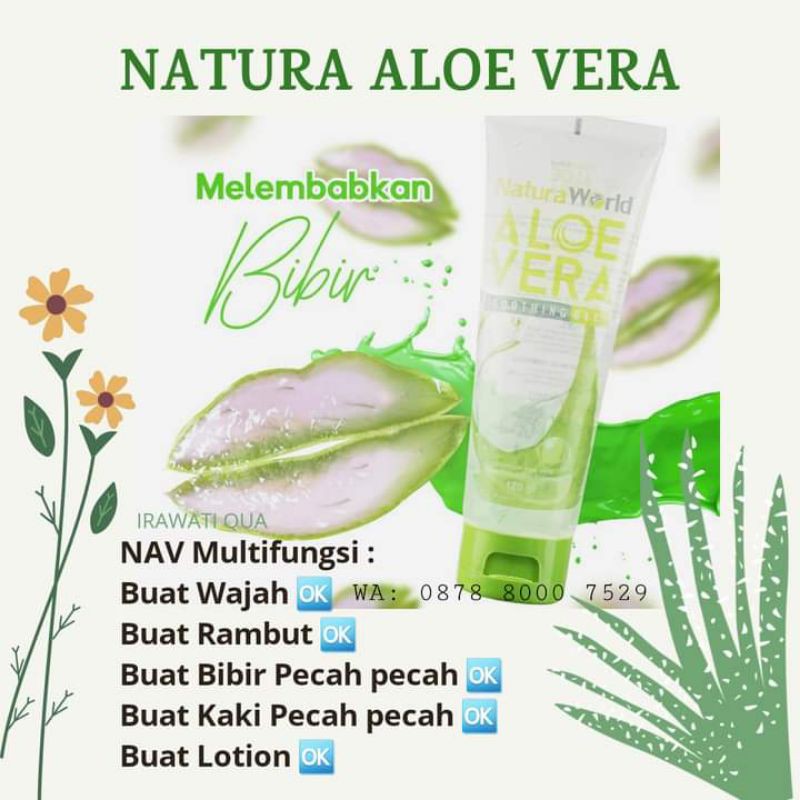 Aloe vera soothing gel