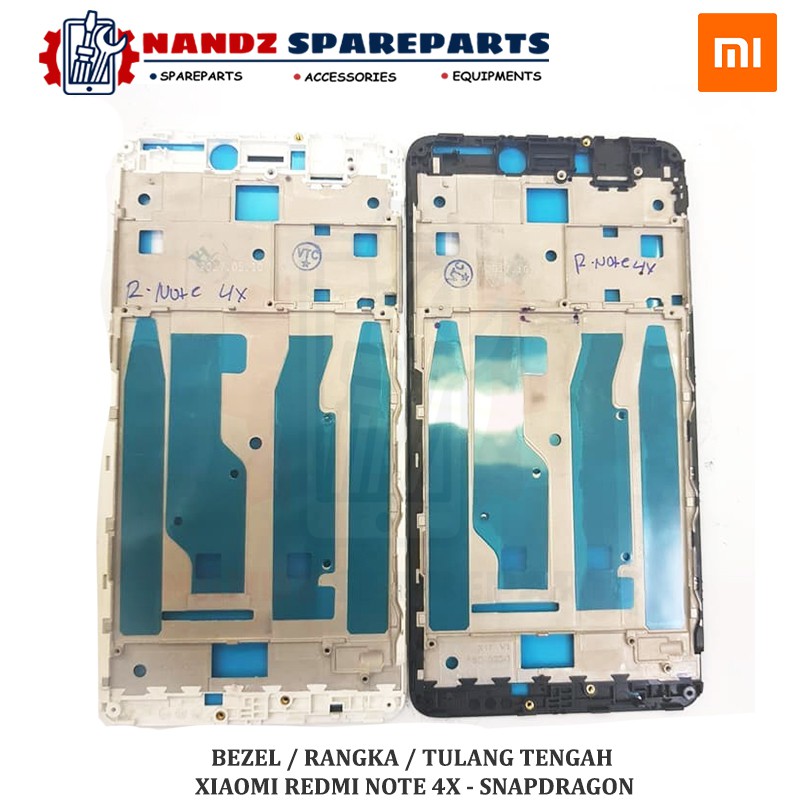 BEZEL / TULANG TENGAH / RANGKA REDMI NOTE 4X - SNAPDRAGON