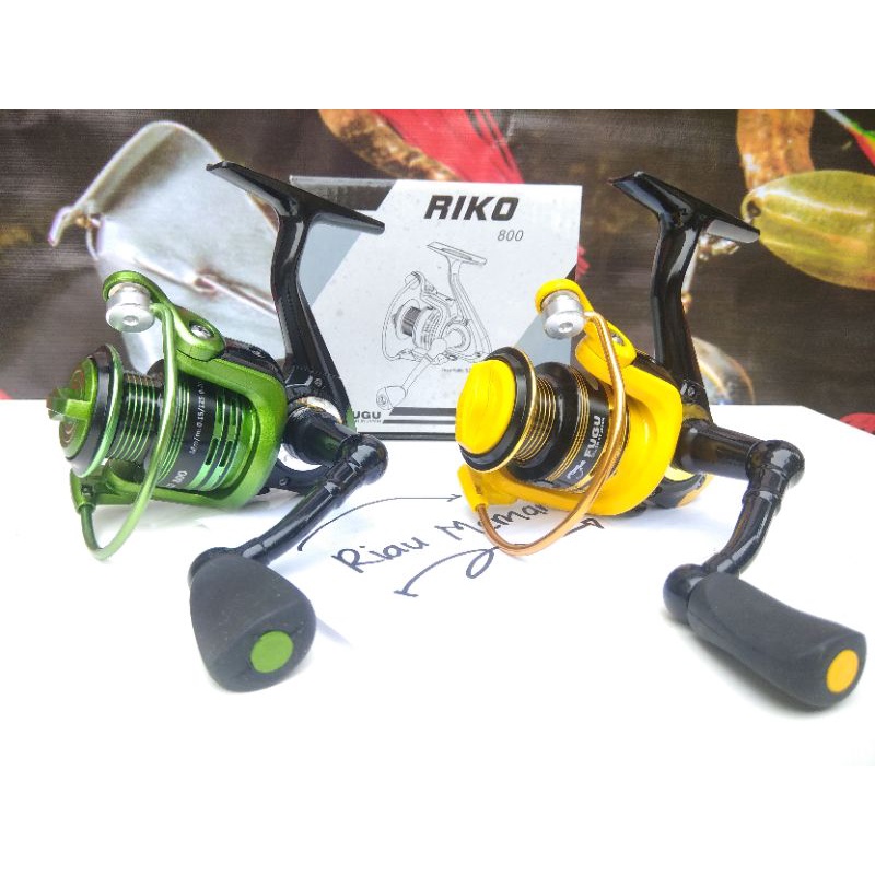 Reel Fugu Riko. Reel murah. Katrol / reel dasaran, kolam, udang,