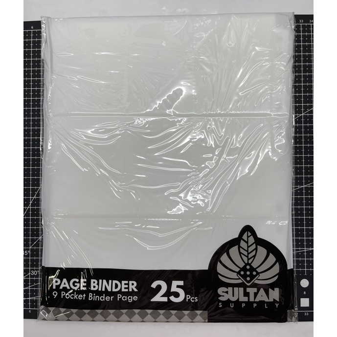 

Sultan Page Binder 9 Pocket Binder Page 5 Pcs