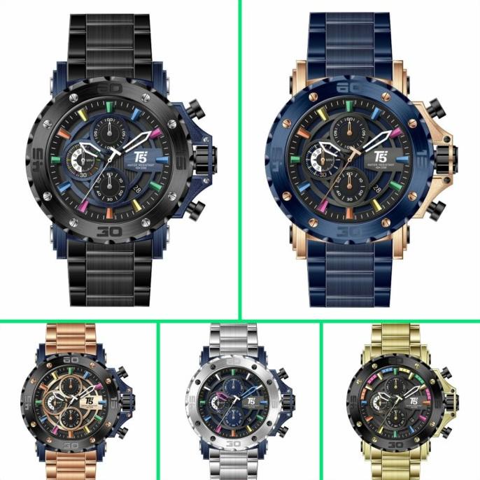 JAM TANGAN PRIA T5 H3702 G ORIGINAL