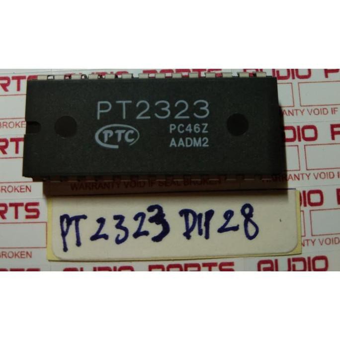 Pt2323 Dip28 Ic Of 6-Channel Audio Selector For Home Theater System Audiopa83 Berkualitas