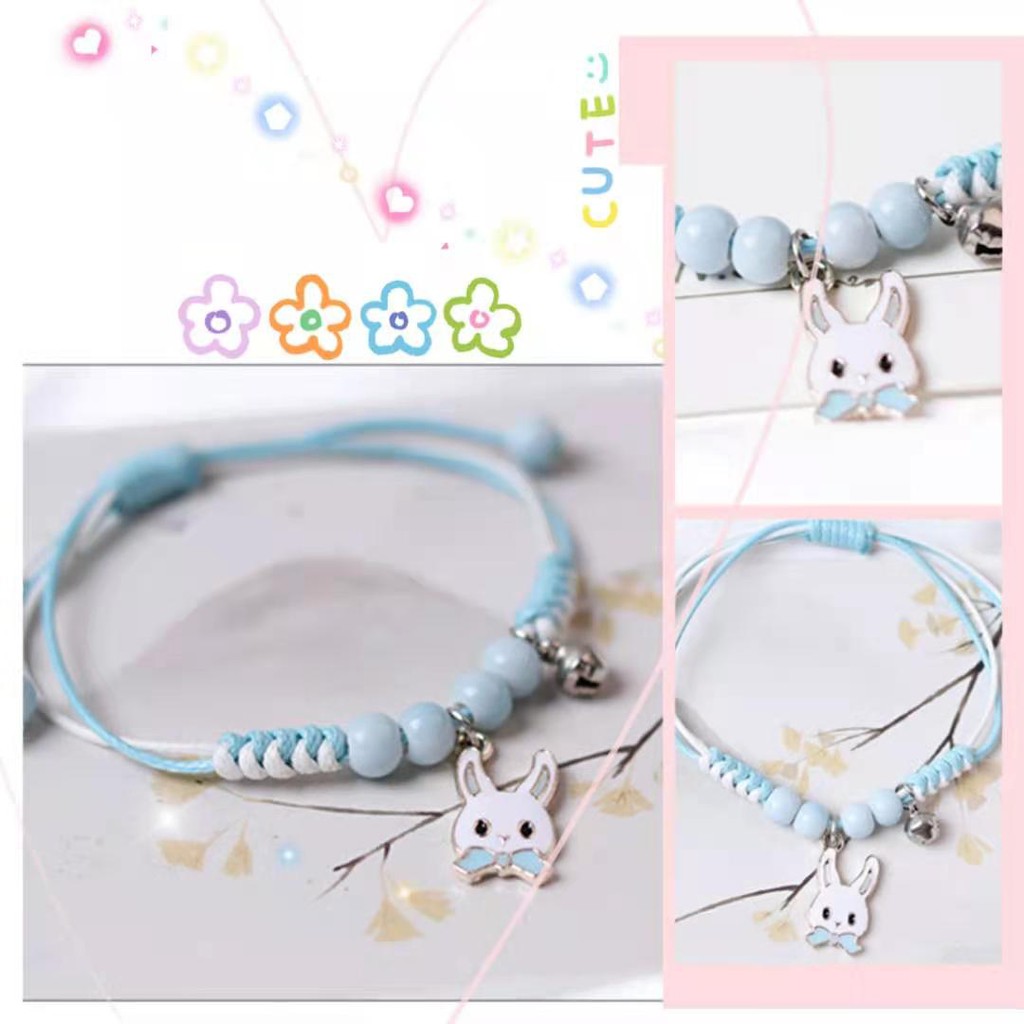 BRACELETS FASHION JEWELRY FOR WOMEN BUNNY BLUE