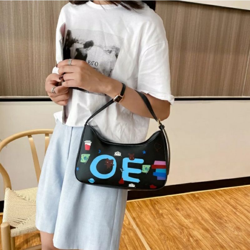 dem_sare / DS1098 - OEKOE Shoulder Bag Wanita Shoulder Bag Tas selempang wanita