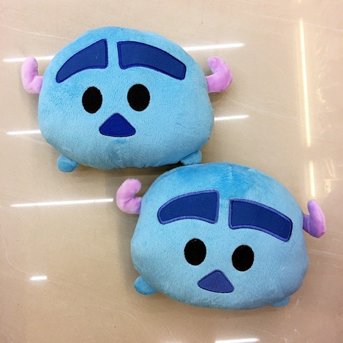 Bantal Sandaran Import Jok Mobil Kepala Leher Headrest Car Set Sulley Lucu