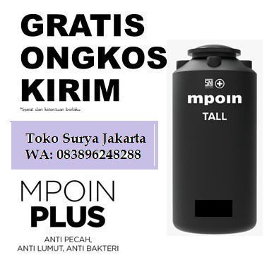 Tangki air / Tandon / Toren MPOIN TALL 800 Liter Hemat Ruang