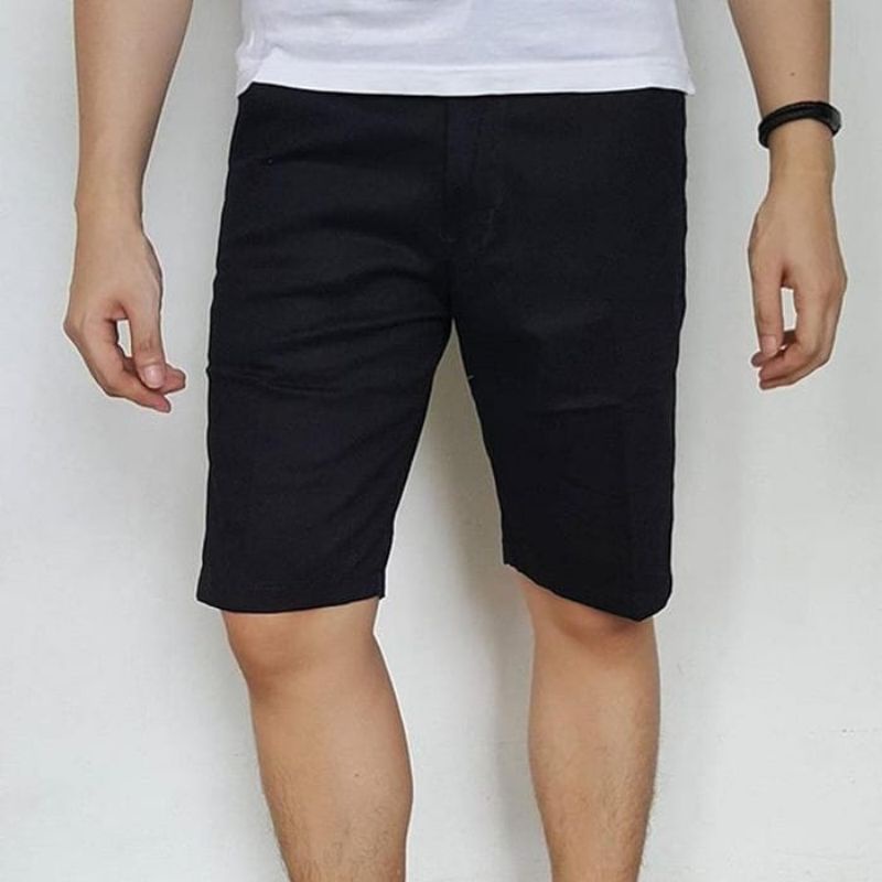 celana jeans pendek ponggol denim
