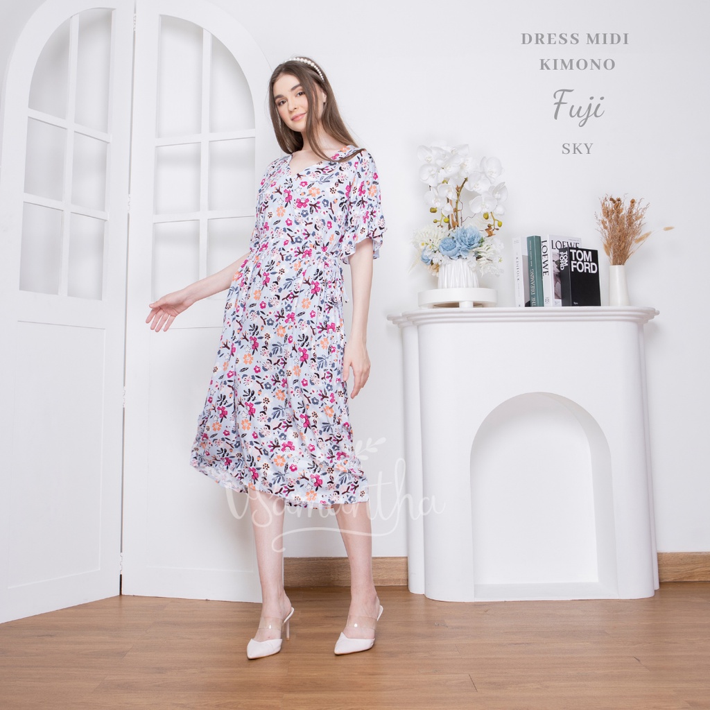 Dress Midi Kimono Fuji