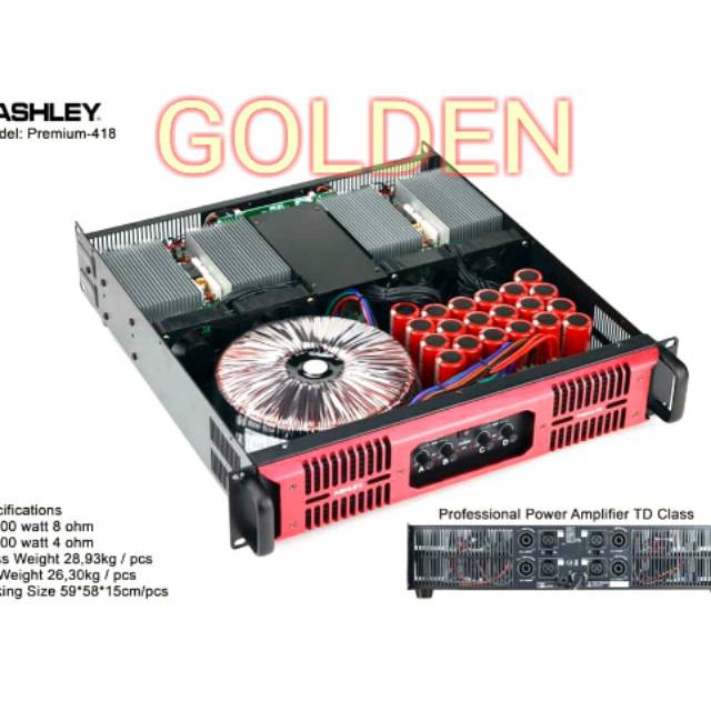 Power Ashley Premium 418 Original 4 Channel