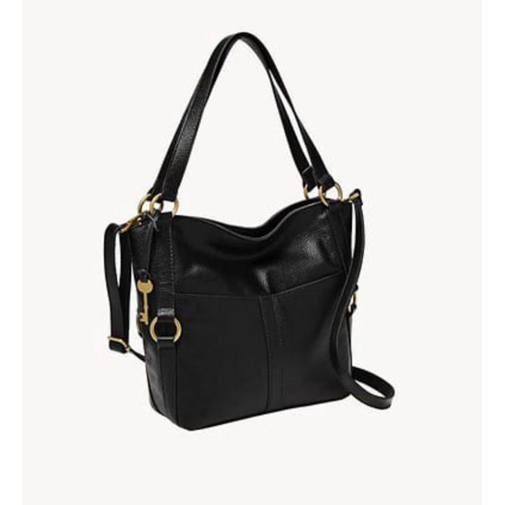 Fossil Sam shopper black