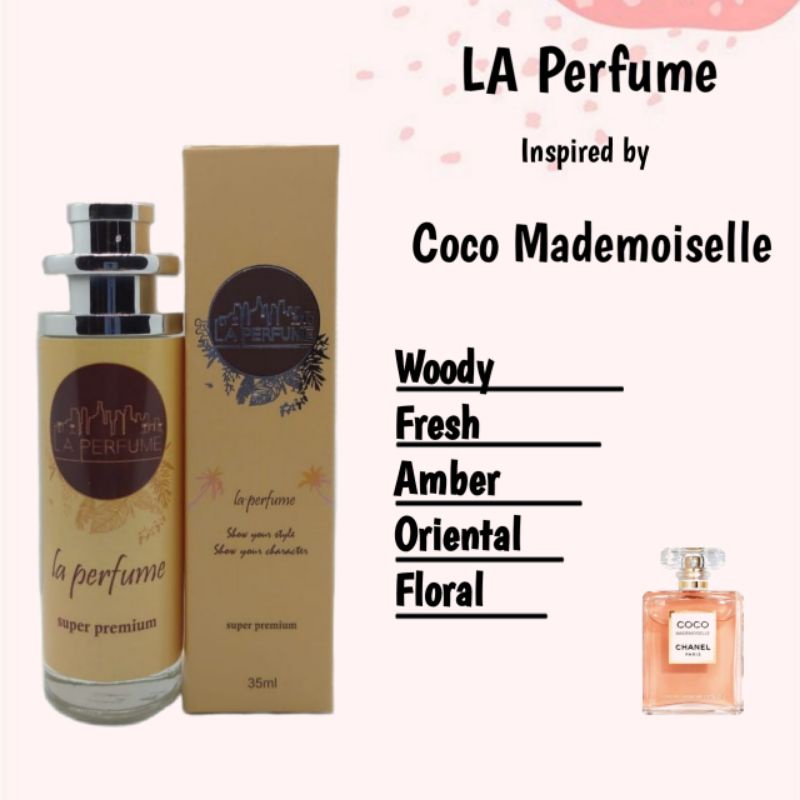 Parfum Non Alkohol Wanita Inspired by Chanel Coco Mademoiselle beraroma segar oriental dan elegan