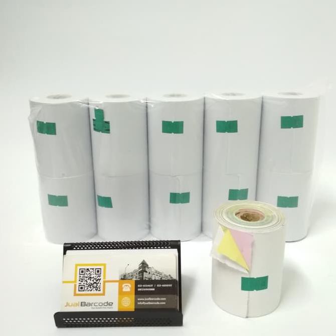 

Silahkan Order] ( 1 Dus ) Kertas Struk Kasir 60 X 75 Mm Rangkap 3 Ply ( Isi 100 Roll )