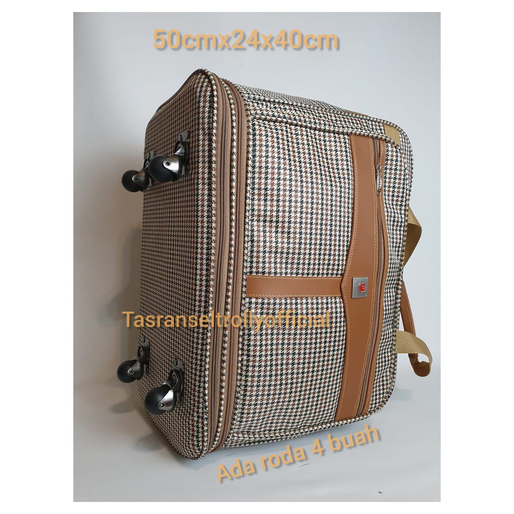 Tas Pakaian RODA 4 Polo Interclub 50cmx24x64cm super jumbo original