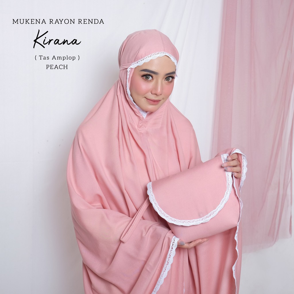 MUKENA BALI TASIK - MUKENA DEWASA RAYON RENDA KIRANA