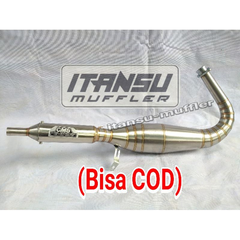 Knalpot Rx King Kolong Kompetisi Cms Stainlis