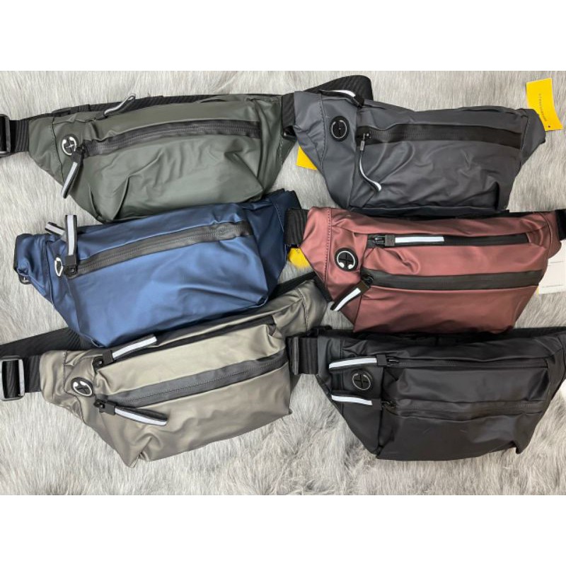 WAIST BAG PRIA/TAS PINGGANG PRIA/TAS Import anti air (Original)