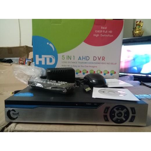 Dvr Cctv 8 Channel 8 Camera Hd Ahd Turbo Hdtvi Analog ( Xmeye)