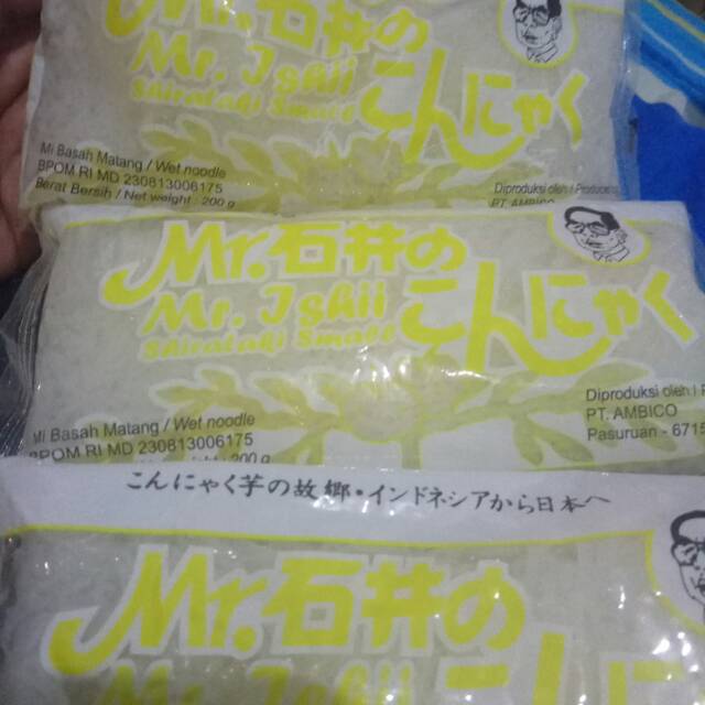 

Shirataki (Mie Basah) 200gr