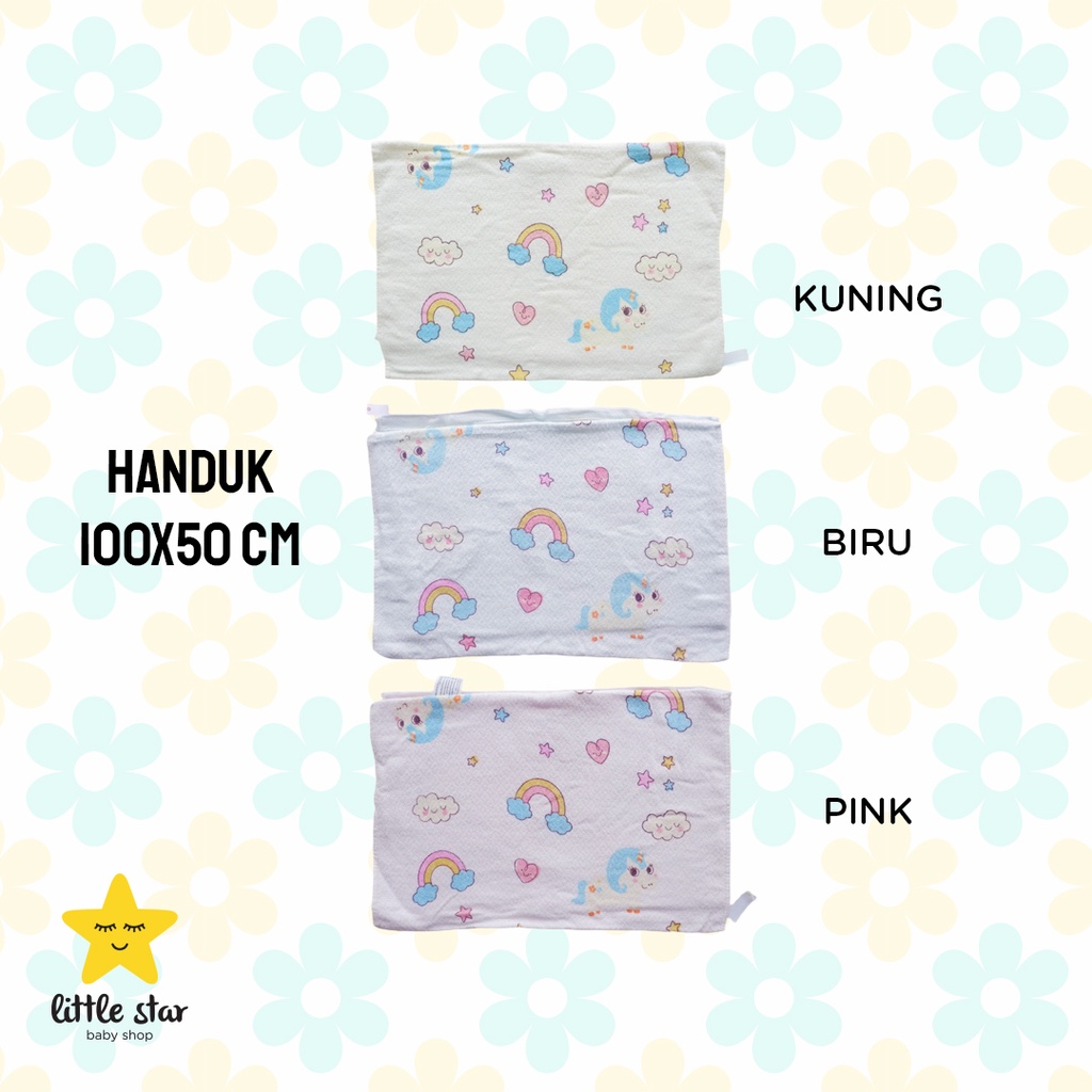 Dixon Handuk Anak Dewasa Motif Cewek