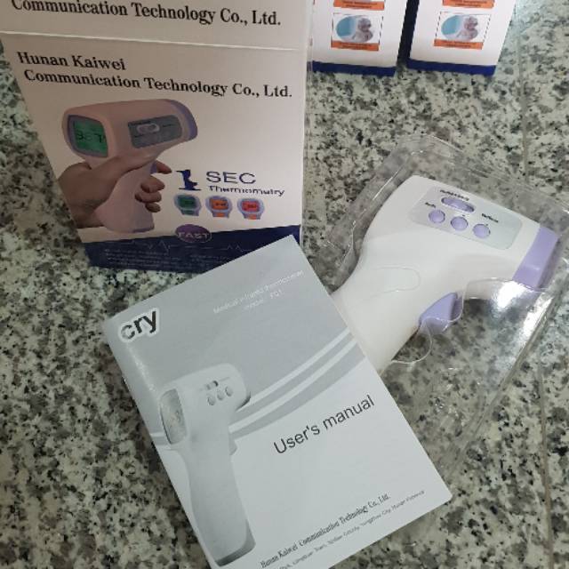 Thermometer Suhu tubuh (alat pengukur suhu) infrared