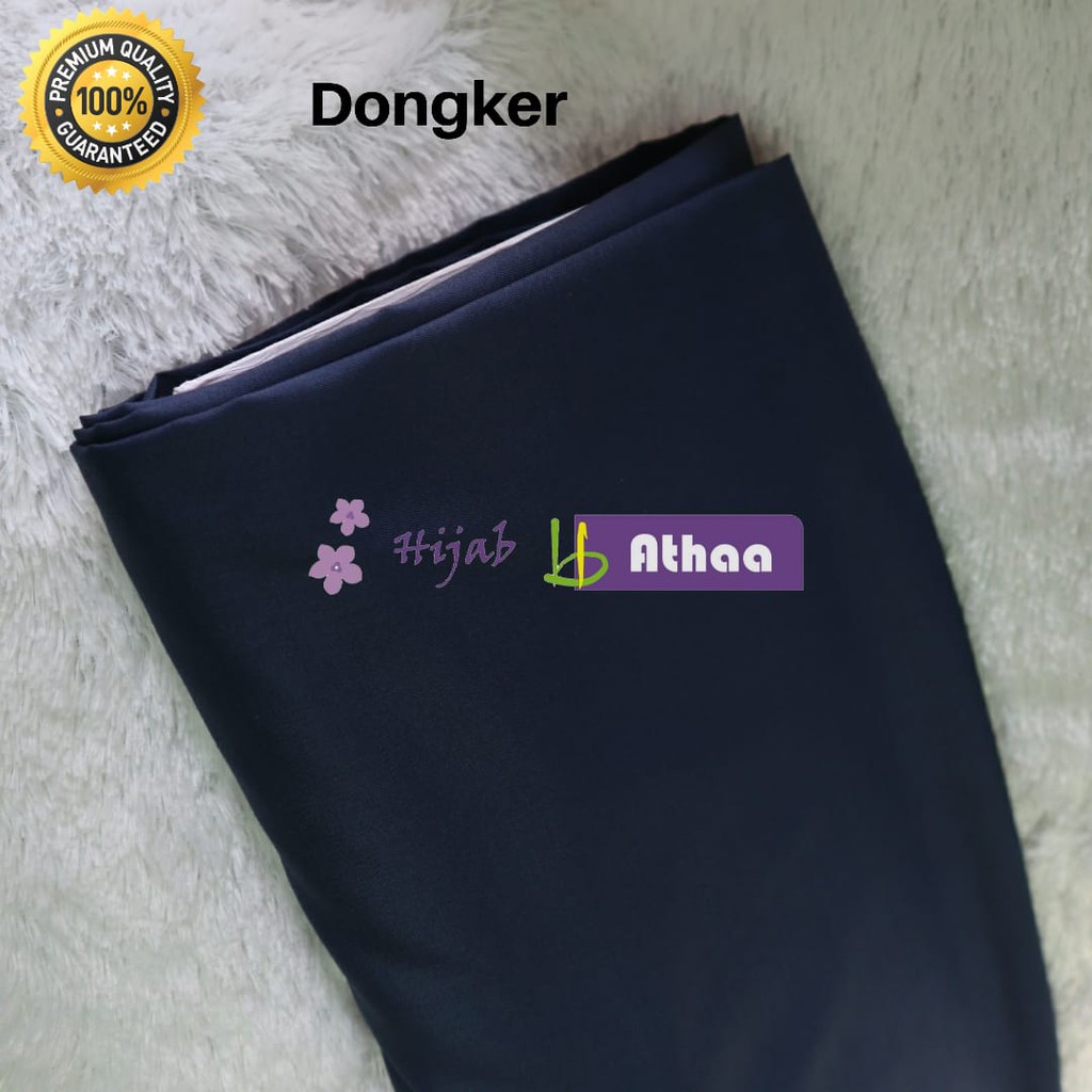 Kain Toyobo Royal Mix Premium Ori 0,5 meter / Kain Toyobo Premium Import Quality / Katun Toyobo Ori-Dongker/Navy