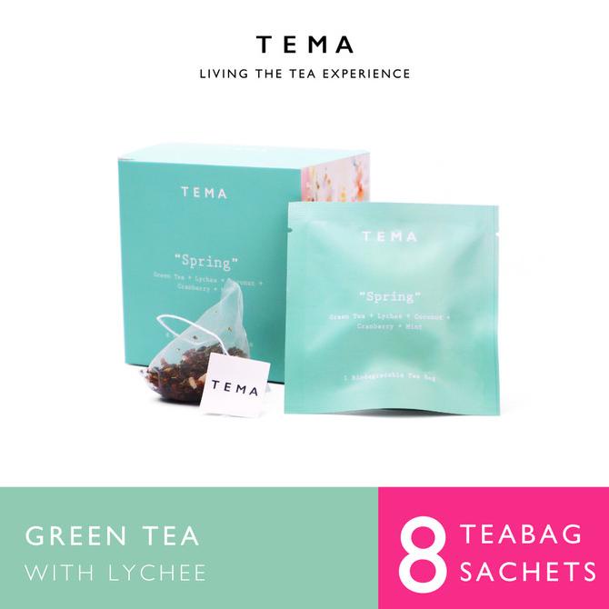 

[COD] TEMA Tea Bags - Spring / Lychee Green Tea [COD]