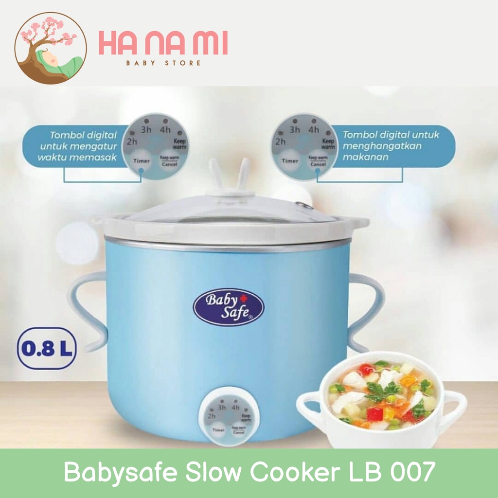 Baby Safe Slow Cooker LB 007 - Alat Memasak Makanan Bayi MPASI