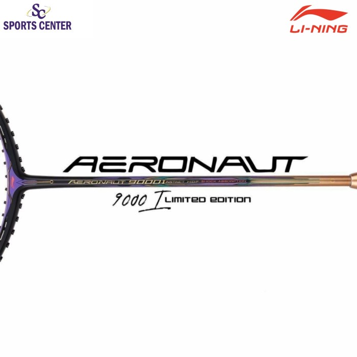 PROMO New Limited Raket Badminton Lining Aeronaut 9000 I / 9000I Instinct