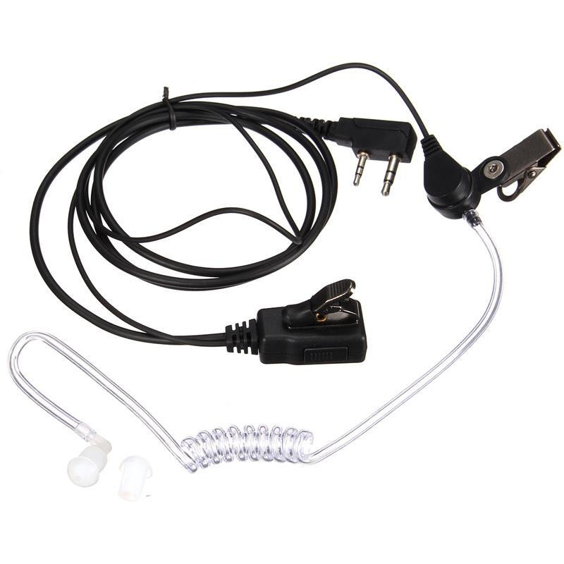 Earphone HT Spiral Tube Headset FBI Mic Touring Baofeng Pofung Earset UV-82 UV-5R BF-888S