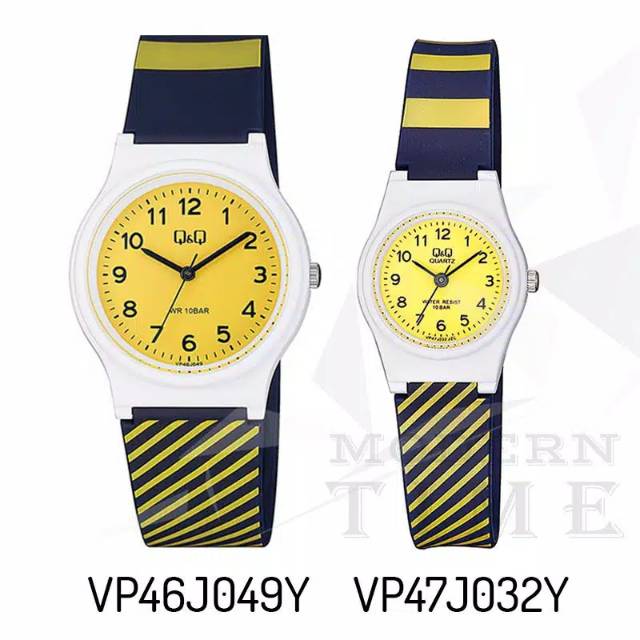 QQ Original Couple VP46J - 47J Jam Tangan - Karet