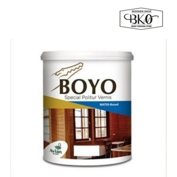 CAT KAYU BOYO WATERBASED 1KG