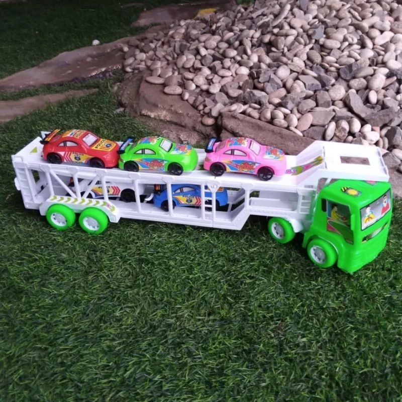 Truck Volvo Isi Sedan Mainan Anak