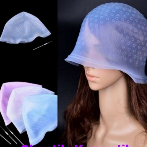 MAGICAP TOPI HIGHLIGHT/TOPI CAT RAMBUT BAHAN SILIKON