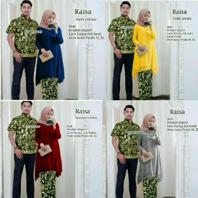 (COUPLE KELUARGA) COUPLE RAISA // COUPLE BROKLAT.DEE_BATIK