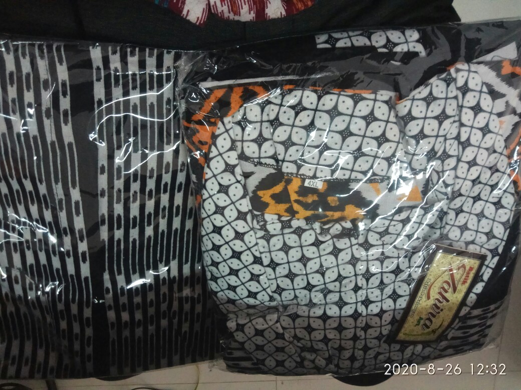 Ready Super Jumbo Batik Jumbo Couple Batik Sarimbit Gamis 3l 4l 5l 6l Seragam Pesta Multazam