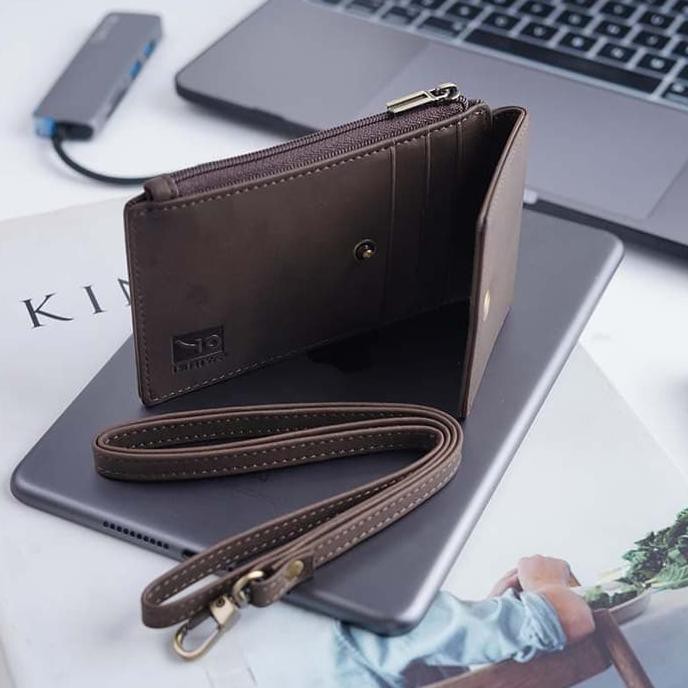 DOMPET ID CARD KULIT ASLI CRAZY HORSE | SLIM WALLET-ISHIYA POTALA-